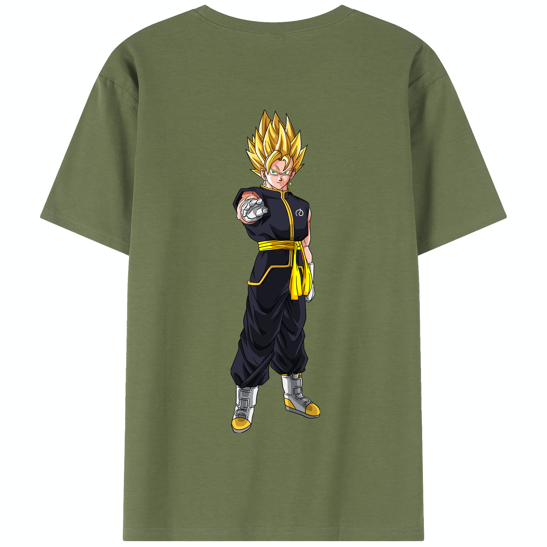 （画像用） ドラゴンボール ベジット DRAGON BALL Vegetto 綿100％半袖Tシャツ（背面プリント）